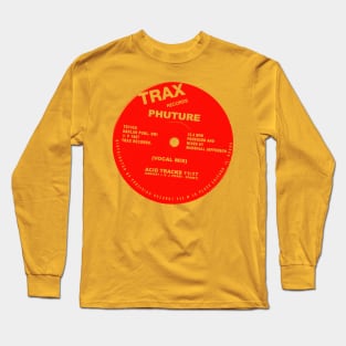 Phuture /// Acid House Vinyl Record Long Sleeve T-Shirt